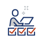 Verantwortungsvolle Aufgaben Icon Aufgaben